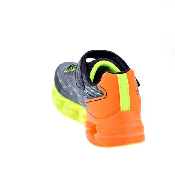 Zapatillas Skechers zapatos Niño modelo Vortex Negro Velcro