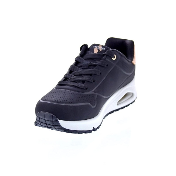 Zapatillas Skechers zapatos Mujer modelo Uno Gen Negro Cordón