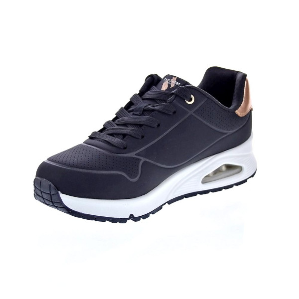 Zapatillas Skechers zapatos Mujer modelo Uno Gen Negro Cordón