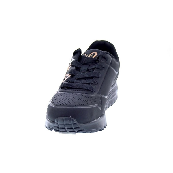 Zapatillas Skechers zapatos Niña modelo Uno Lite Negro Cordón
