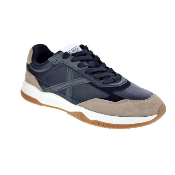 Zapatillas Munich zapatos Hombre modelo Lyra 01 Negro Cordón