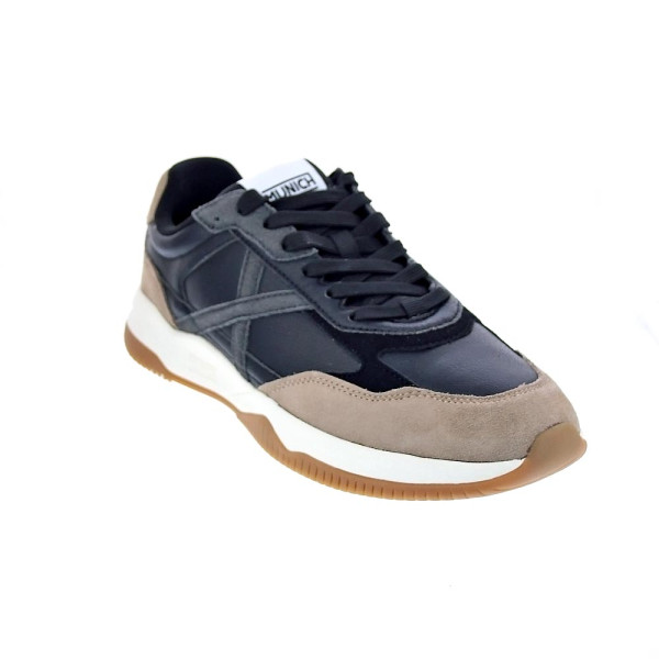 Zapatillas Munich zapatos Hombre modelo Lyra 01 Negro Cordón
