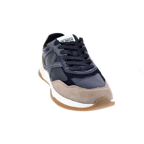 Zapatillas Munich zapatos Hombre modelo Lyra 01 Negro Cordón