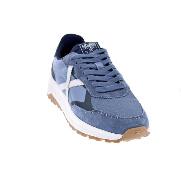 Zapatillas Munich zapatos Hombre modelo Babel 02 Azul Cordón