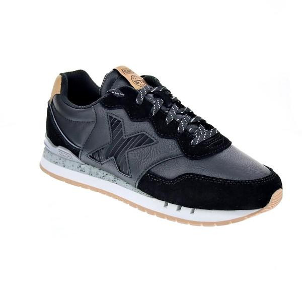 Zapatillas Munich zapatos Mujer modelo Dash Woman 242 Negro Cordón