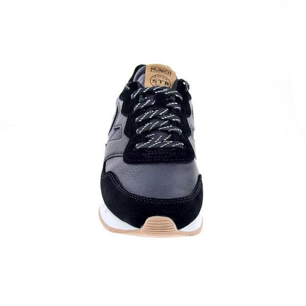 Zapatillas Munich zapatos Mujer modelo Dash Woman 242 Negro Cordón