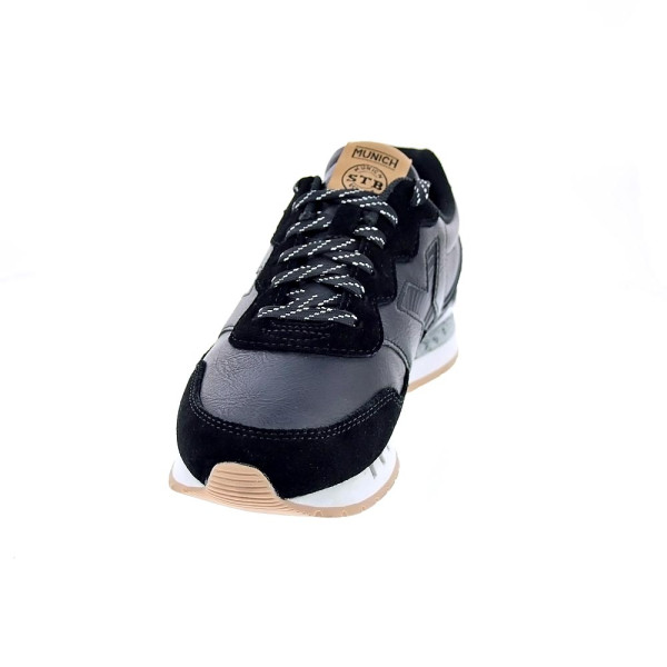 Zapatillas Munich zapatos Mujer modelo Dash Woman 242 Negro Cordón