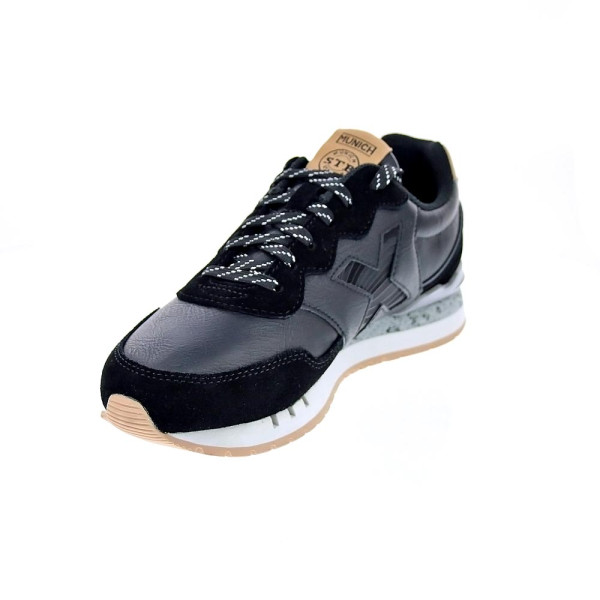 Zapatillas Munich zapatos Mujer modelo Dash Woman 242 Negro Cordón