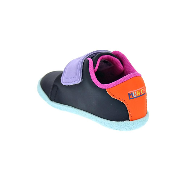 Zapatillas Munich zapatos Niño modelo Baby Paulo 09 Negro Velcro