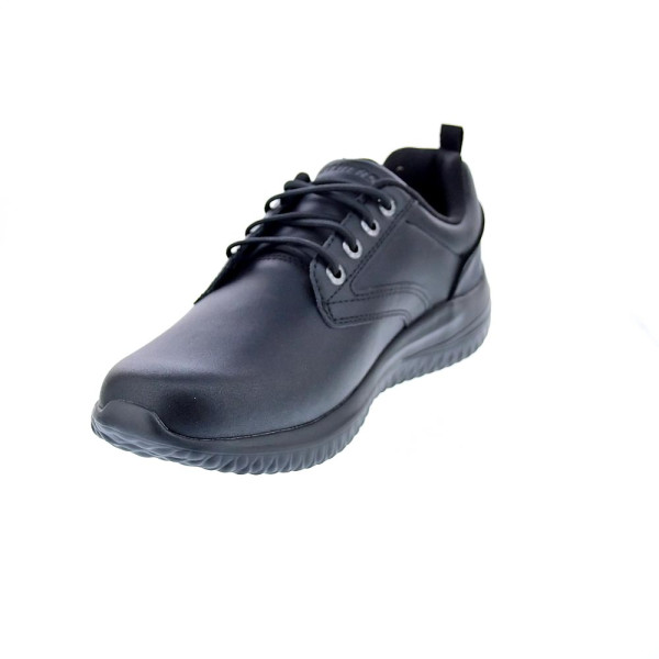Zapatillas Skechers zapatos Hombre modelo Street Wear Negro Cordón