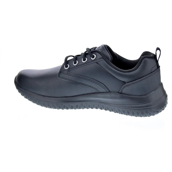Zapatillas Skechers zapatos Hombre modelo Street Wear Negro Cordón