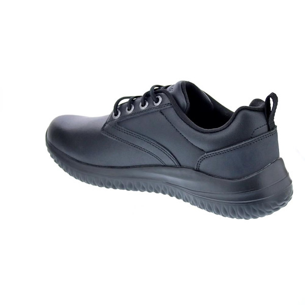 Zapatillas Skechers zapatos Hombre modelo Street Wear Negro Cordón