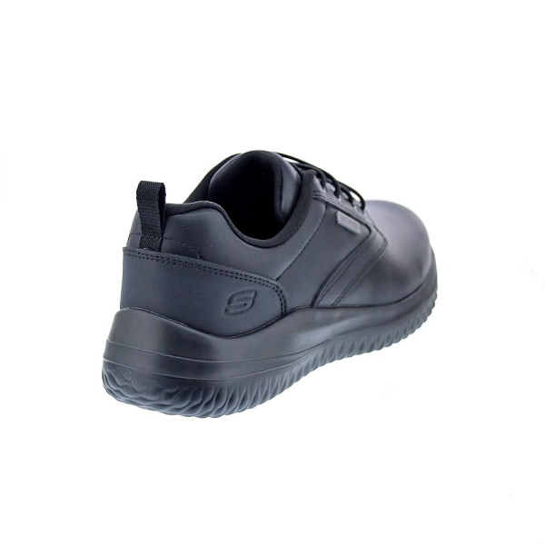 Zapatillas Skechers zapatos Hombre modelo Street Wear Negro Cordón