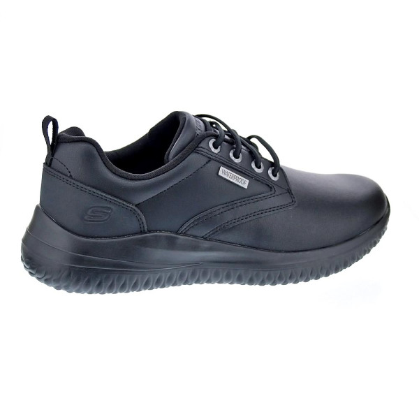 Zapatillas Skechers zapatos Hombre modelo Street Wear Negro Cordón