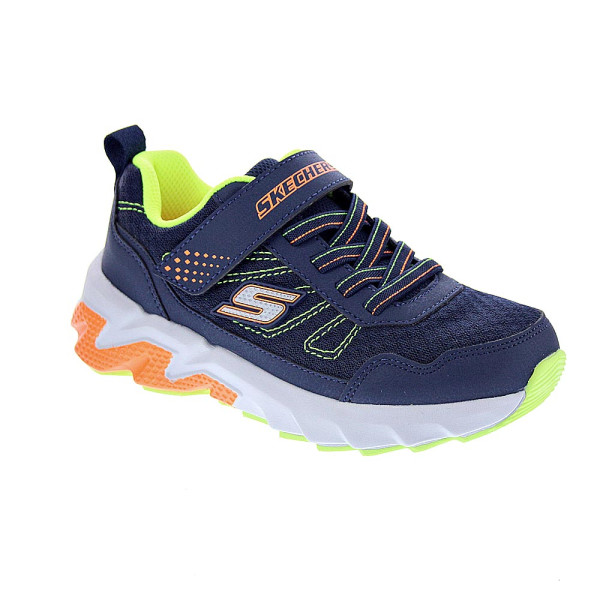 Zapatillas Skechers zapatos Niño modelo Elite Azul Velcro