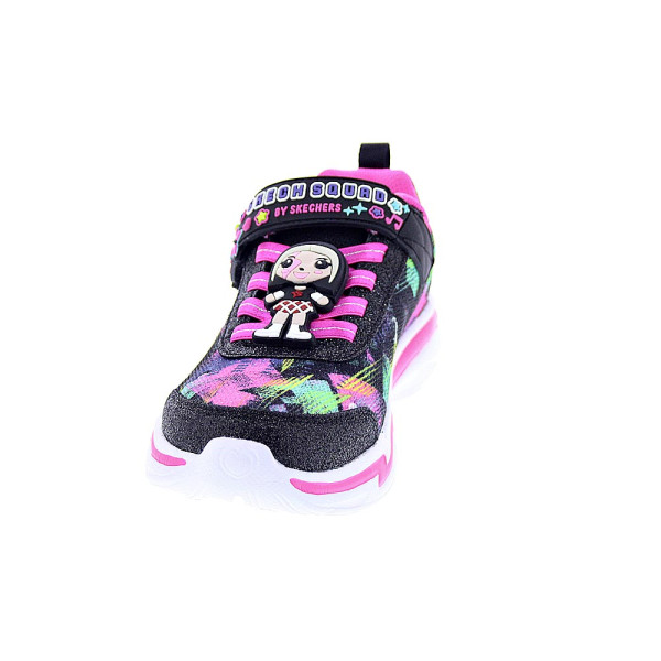 Zapatillas Skechers zapatos Niña modelo Snuggle Sneaks Negro Velcro