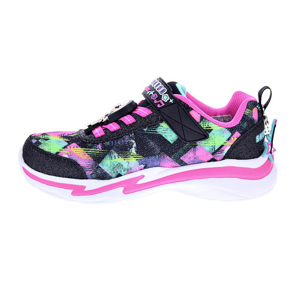 Zapatillas Skechers zapatos Niña modelo Snuggle Sneaks Negro Velcro