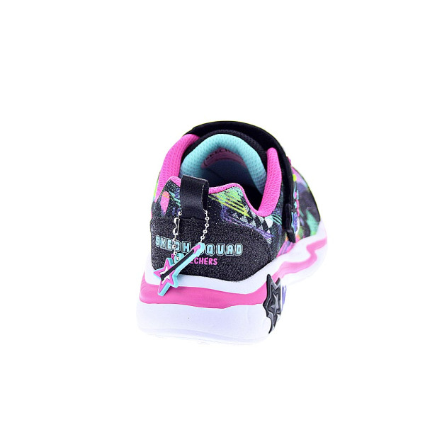 Zapatillas Skechers zapatos Niña modelo Snuggle Sneaks Negro Velcro