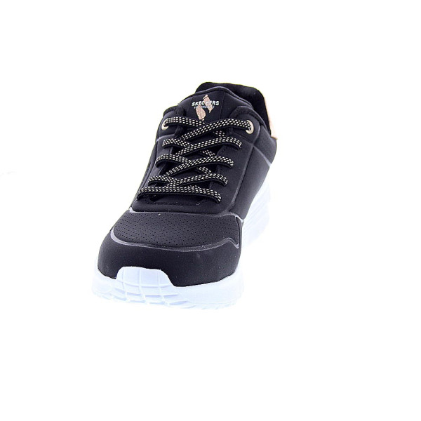 Zapatillas Skechers zapatos Niña modelo Uno Lite Negro Cordón