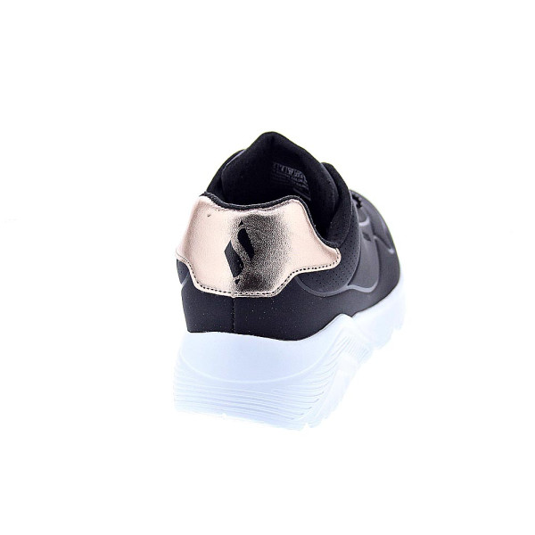 Zapatillas Skechers zapatos Niña modelo Uno Lite Negro Cordón