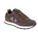 Zapatillas Sun68 AX zapatos Hombre modelo Tom Solid Marrón Cordón