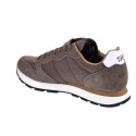 Zapatillas Sun68 AX zapatos Hombre modelo Tom Solid Marrón Cordón