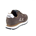 Zapatillas Sun68 AX zapatos Hombre modelo Tom Solid Marrón Cordón