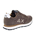 Zapatillas Sun68 AX zapatos Hombre modelo Tom Solid Marrón Cordón