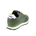 Zapatillas Sun68 AX zapatos Hombre modelo Tom Solid Verde Cordón