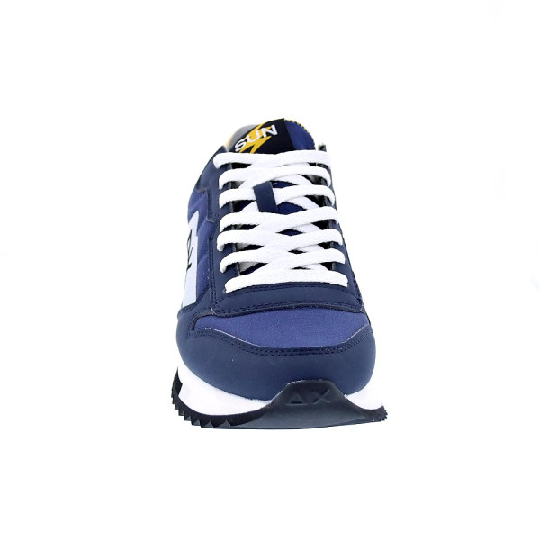 Zapatillas Sun68 AX zapatos Hombre modelo Niki Solid Azul Cordón