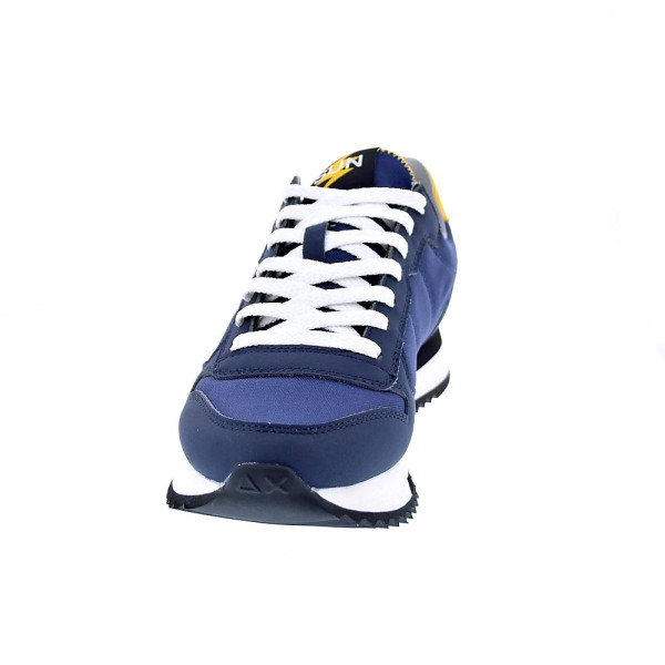 Zapatillas Sun68 AX zapatos Hombre modelo Niki Solid Azul Cordón