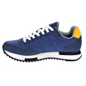Zapatillas Sun68 AX zapatos Hombre modelo Niki Solid Azul Cordón