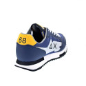 Zapatillas Sun68 AX zapatos Hombre modelo Niki Solid Azul Cordón
