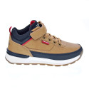 Botines Levis zapatos Niño modelo Ascot Refresh Beige Velcro