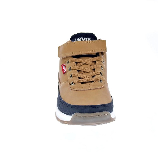 Botines Levis zapatos Niño modelo Ascot Refresh Beige Velcro