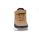 Botines Levis zapatos Niño modelo Ascot Refresh Beige Velcro