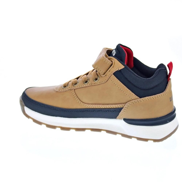 Botines Levis zapatos Niño modelo Ascot Refresh Beige Velcro