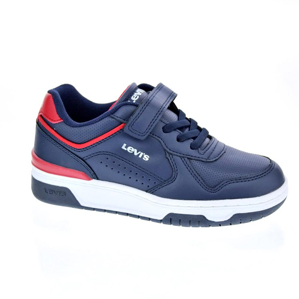Zapatillas Levis zapatos Niño modelo Dereck Azul Velcro