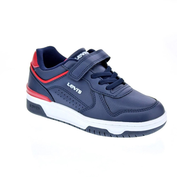 Zapatillas Levis zapatos Niño modelo Dereck Azul Velcro