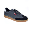 Zapatillas Levis zapatos Niño modelo Jackson Negro Cordón