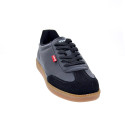 Zapatillas Levis zapatos Niño modelo Jackson Negro Cordón