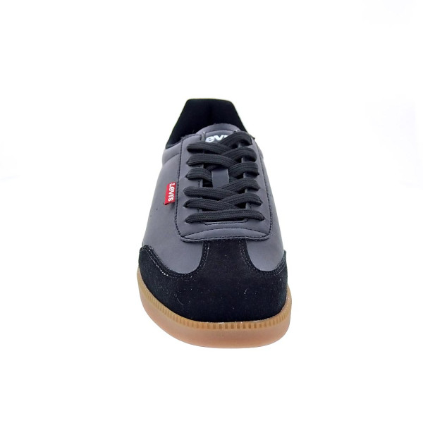 Zapatillas Levis zapatos Niño modelo Jackson Negro Cordón