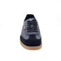 Zapatillas Levis zapatos Niño modelo Jackson Negro Cordón