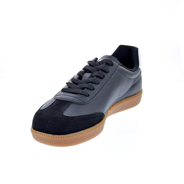 Zapatillas Levis zapatos Niño modelo Jackson Negro Cordón