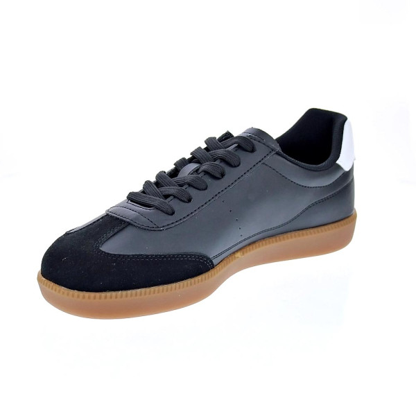 Zapatillas Levis zapatos Niño modelo Jackson Negro Cordón