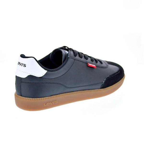 Zapatillas Levis zapatos Niño modelo Jackson Negro Cordón