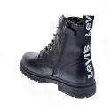 Botines Levis zapatos Niña modelo Catherine Negro Cordón