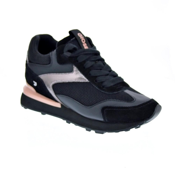 Zapatillas Gioseppo zapatos Mujer modelo Harkany Negro Cordón