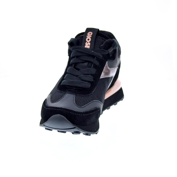 Zapatillas Gioseppo zapatos Mujer modelo Harkany Negro Cordón