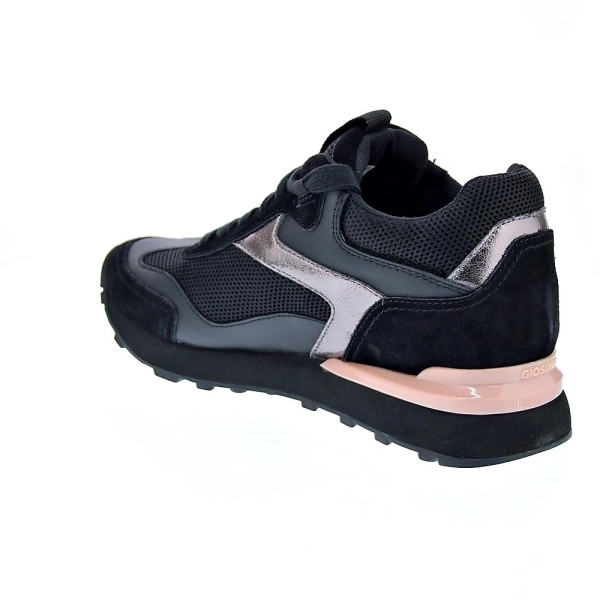 Zapatillas Gioseppo zapatos Mujer modelo Harkany Negro Cordón